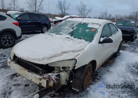 2008 Pontiac G6 из США, поврежденный, VIN 1G2ZG57B884206828